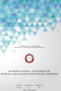 Mustafa Kemal University Journal of Social Sciences Institute