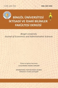 Bingol University Journal of Economics and Administrative Sciences